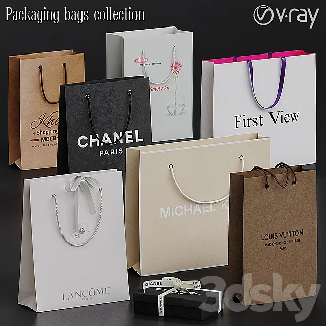 Packaging bags 3DModel