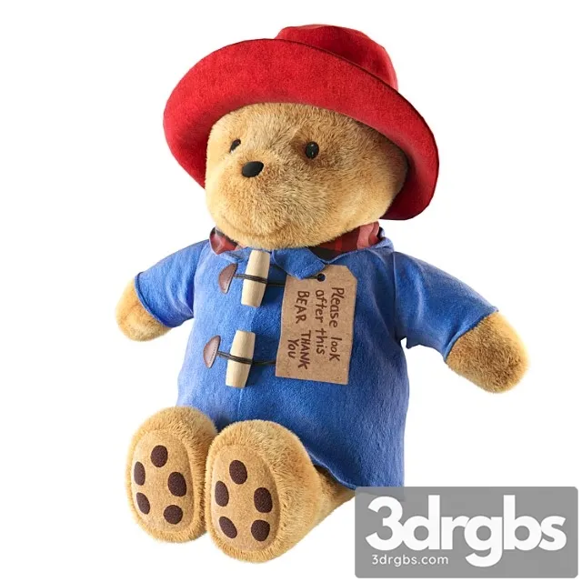 Paddington Bear 3D Model Free