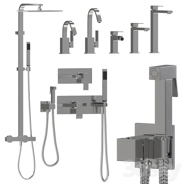 Paffoni collections Elle 3D Model