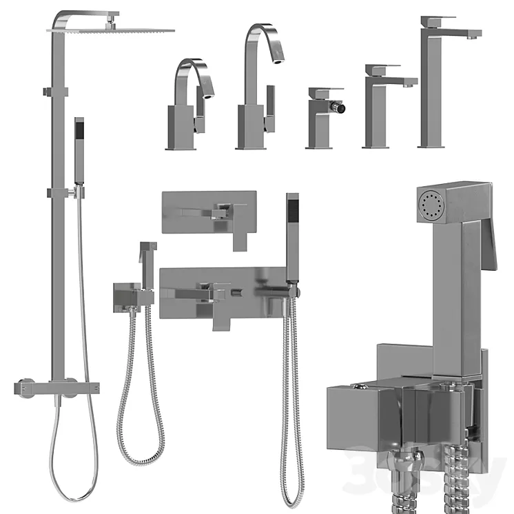 Paffoni collections Elle 3D Model