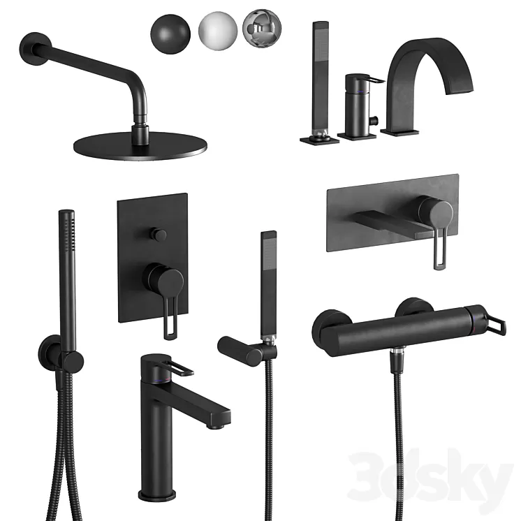 Paffoni | Ringo-West | set 2 3D Model