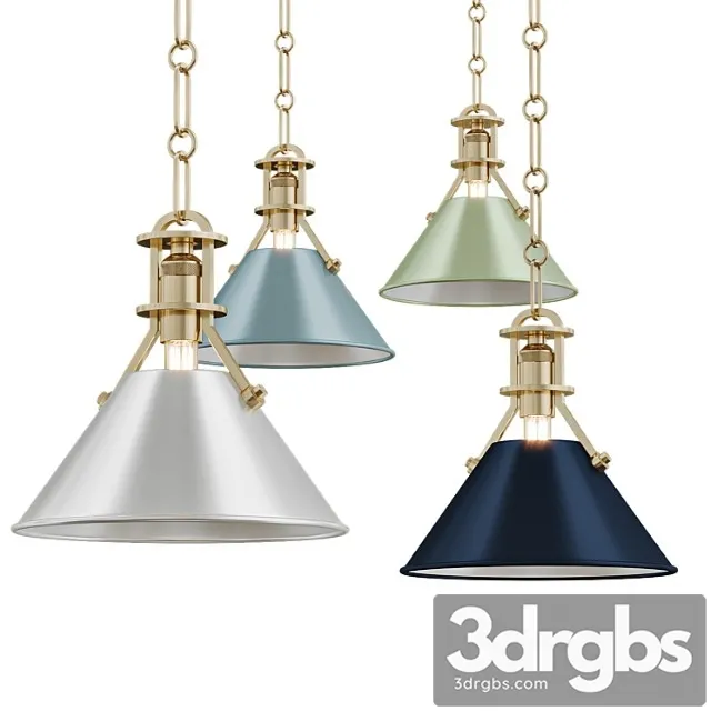 Painted Cone 1 3D Model Free