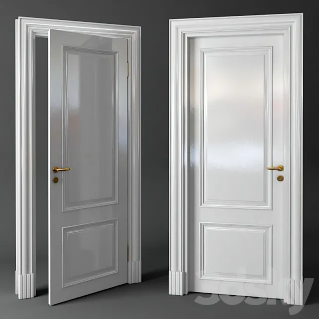 Painted Door 3DModel