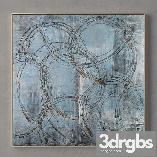 Painting 008 3D Model Free