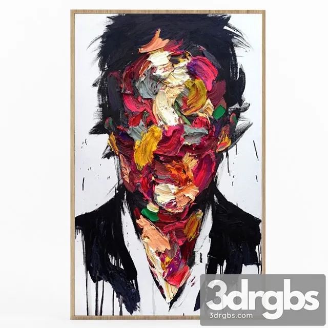 Painting 9 3D Model Free