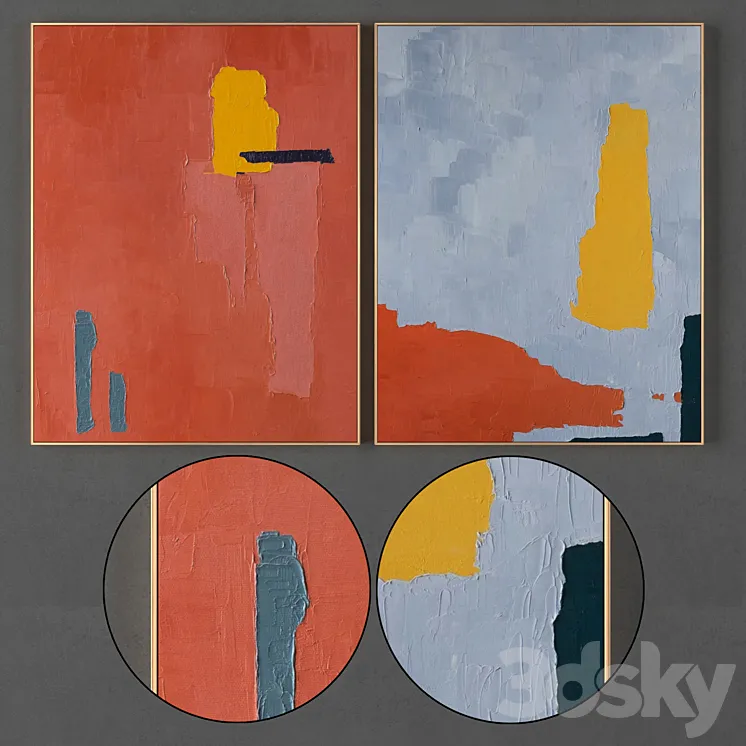 Painting 919 3D Model Free