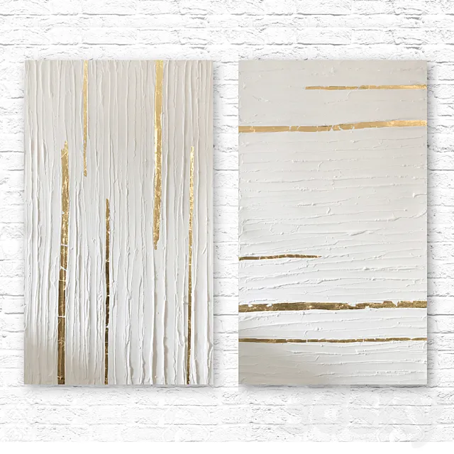 Painting abstraction 3D Model