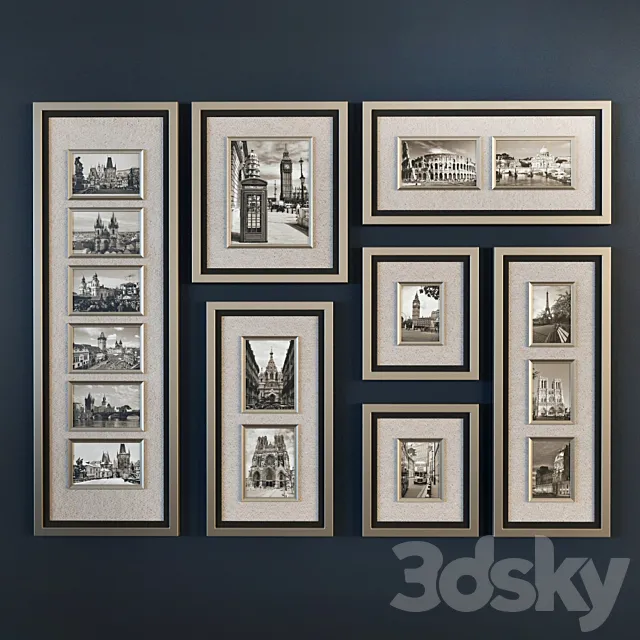 painting "City" 3D Model