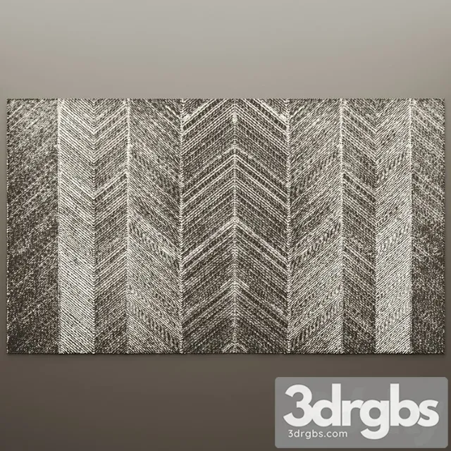 Painting Metallic Luxury Lukhuri Decor Art Modern Art Abstraction 2 3D Model Free