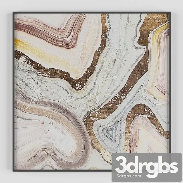 Painting Set 61 1 3D Model Free