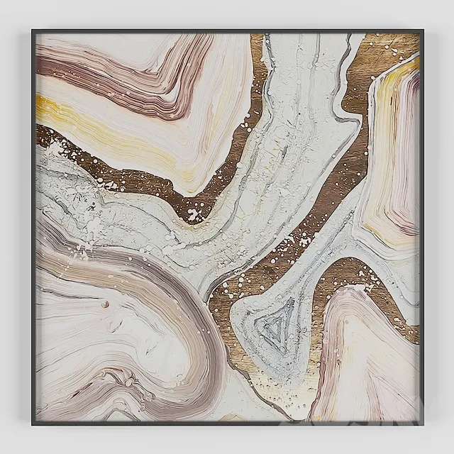 painting set 61 3D Model