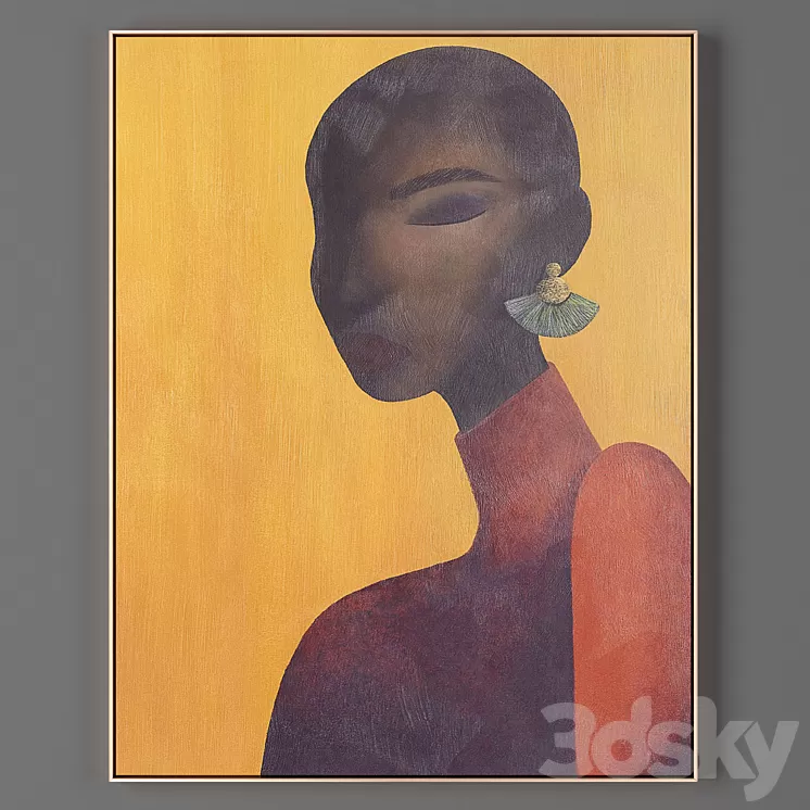 Painting_244 3D Model