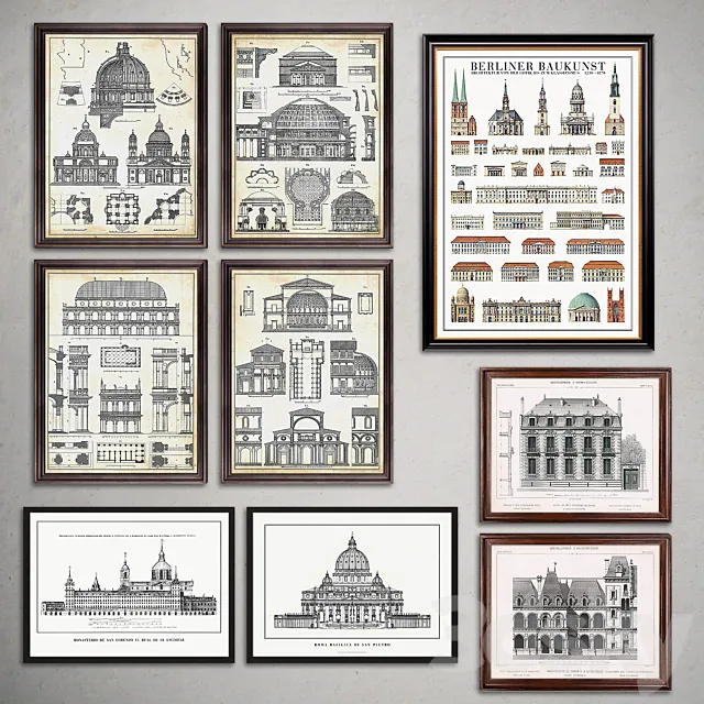 Paintings 147 3D Model