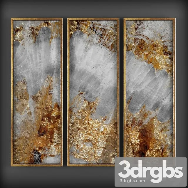 Paintings 151 3D Model Free