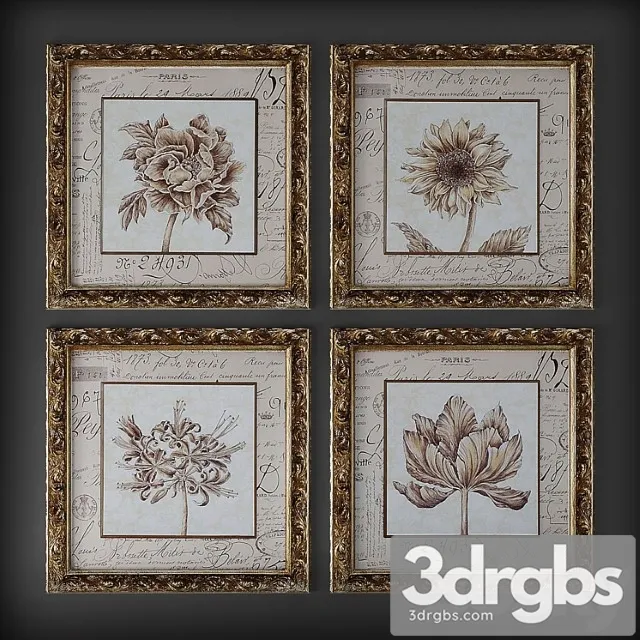Paintings 17 3D Model Download
