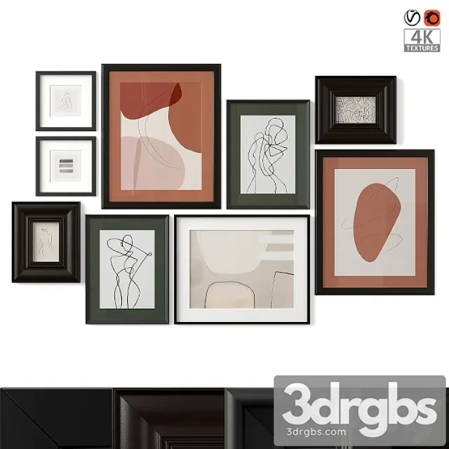 Paintings 19 3D Model Free