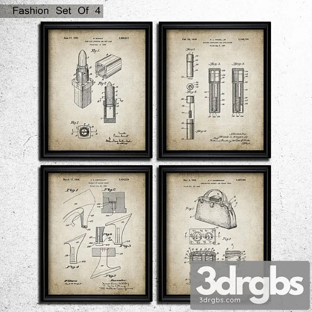 Paintings 353 3D Model Free