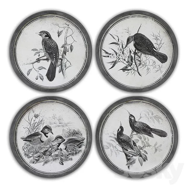 Paintings 645 3D Model