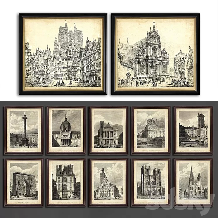 Paintings 670 3D Model