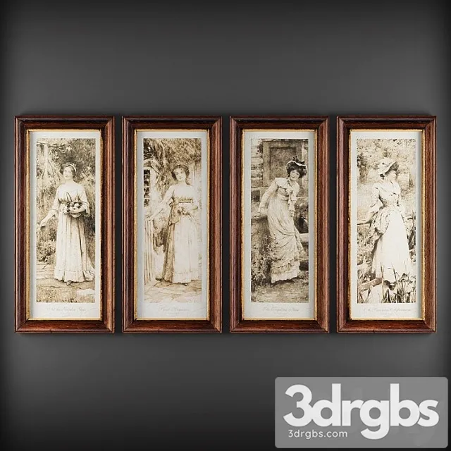 Paintings 68 3D Model Download