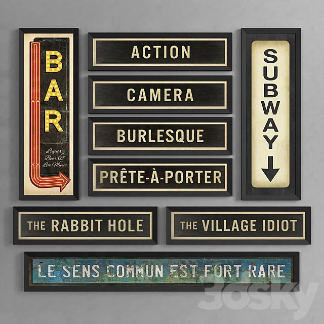 Paintings 861 3D Model