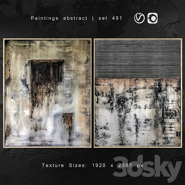 Paintings abstract | set 491 Free Download
