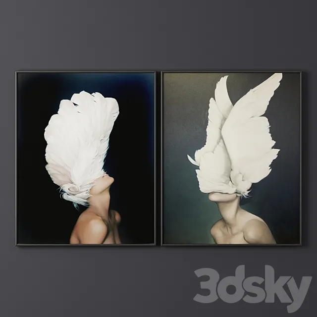 Paintings in the framework of 3DModel