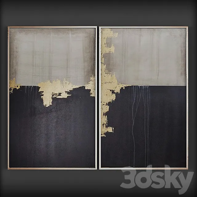 Paintings607 3D Model