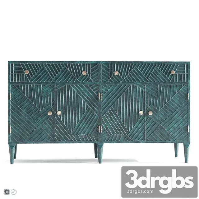 Paje buffet 2 3D Model Free