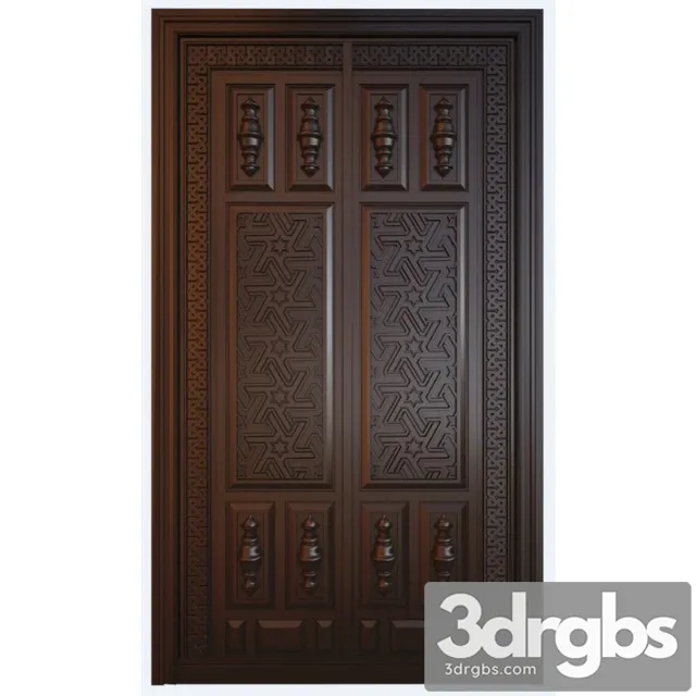 Pakistani Kaiyl Door 3D Model Free