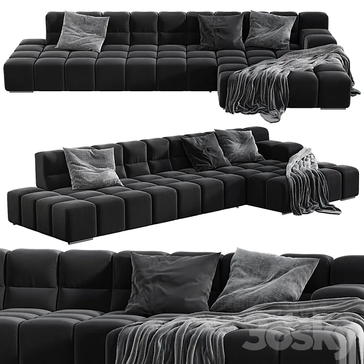 Palace 1 Ecksofa 3D Model Free
