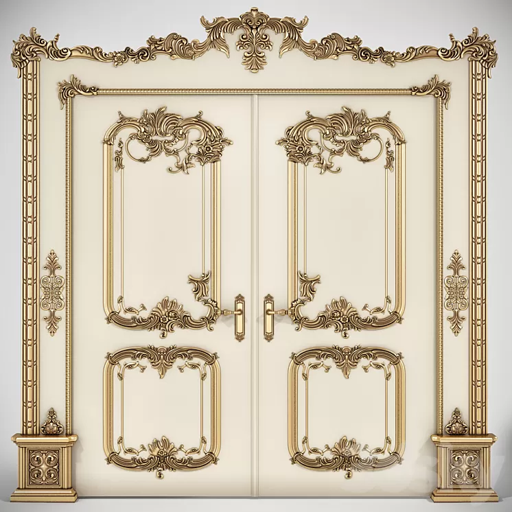Palace door 3D Model