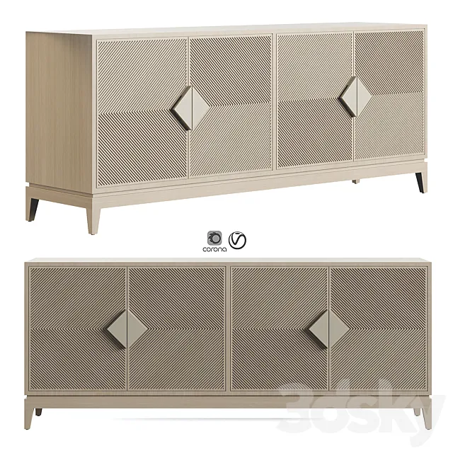 Palacek Sloane Sideboard 3D Model