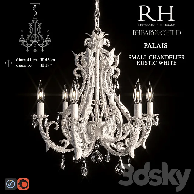 Palais Chandelier 3DModel