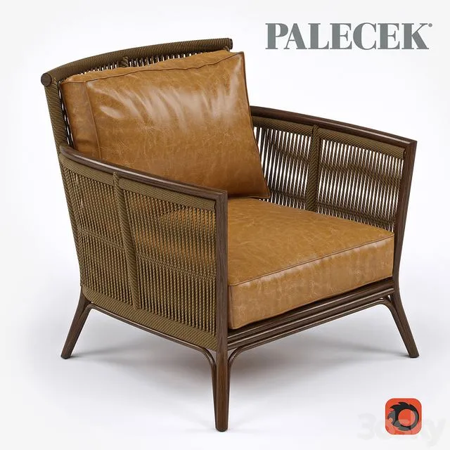 PALECHEK Bolero Lounge Chair 3D Model