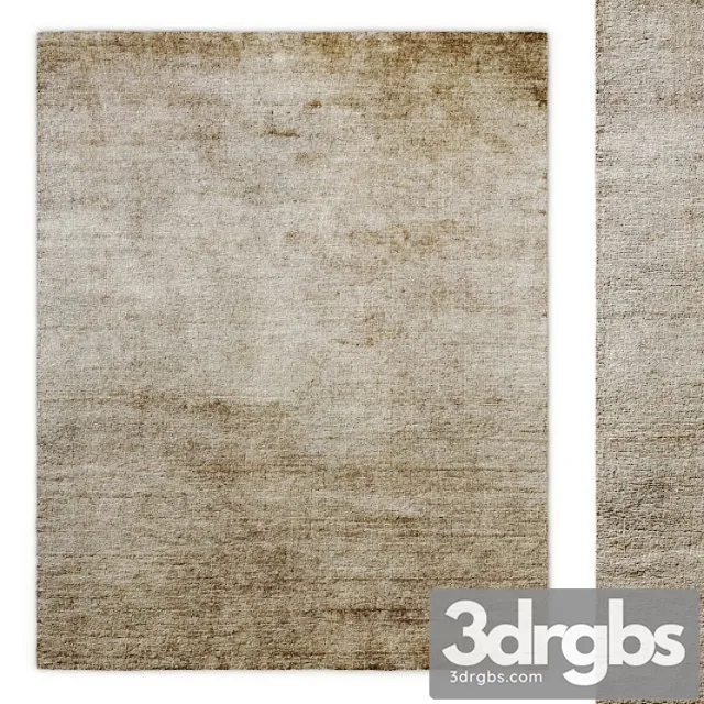 Palermo silk rug rh 2 3D Model Free