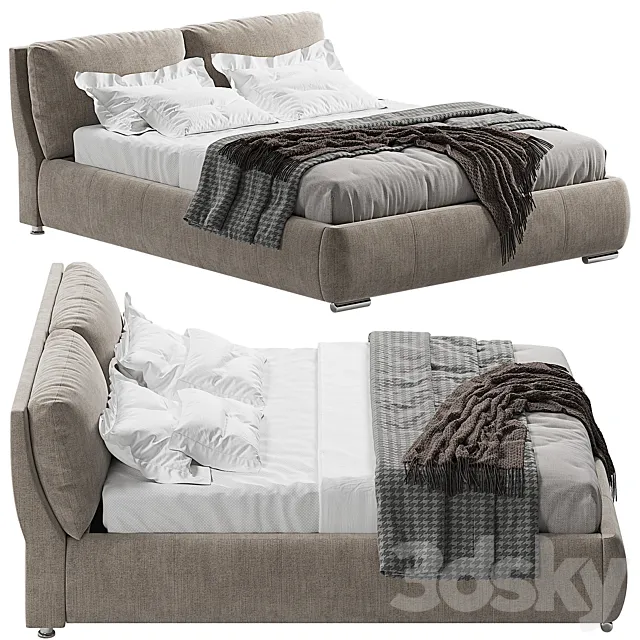 Palima Bed Kaza do sofa 3D Model
