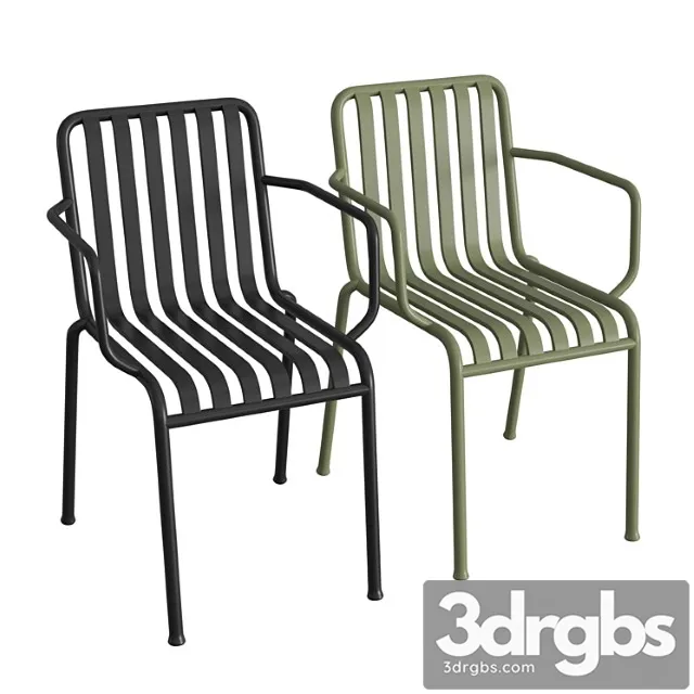 Palissade armchair 2 3D Model Free