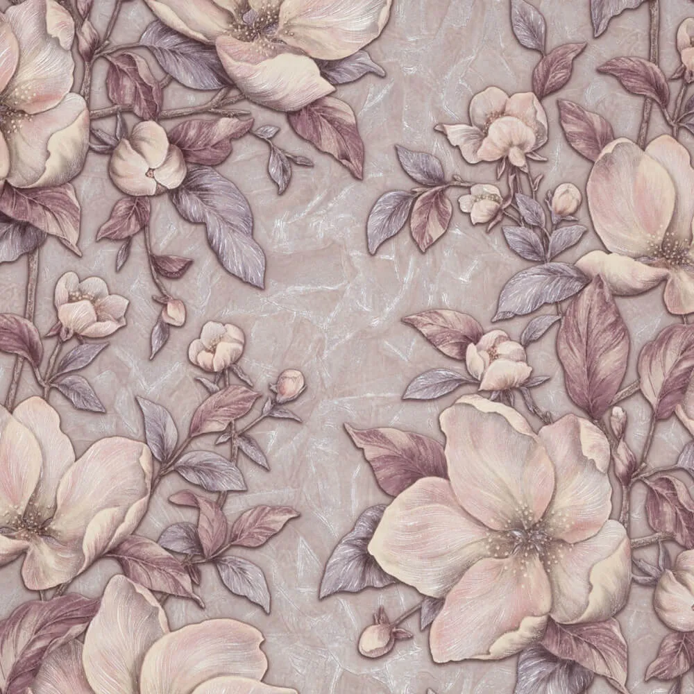 PALITRA - Wallpaper Floral Charm 3D Model