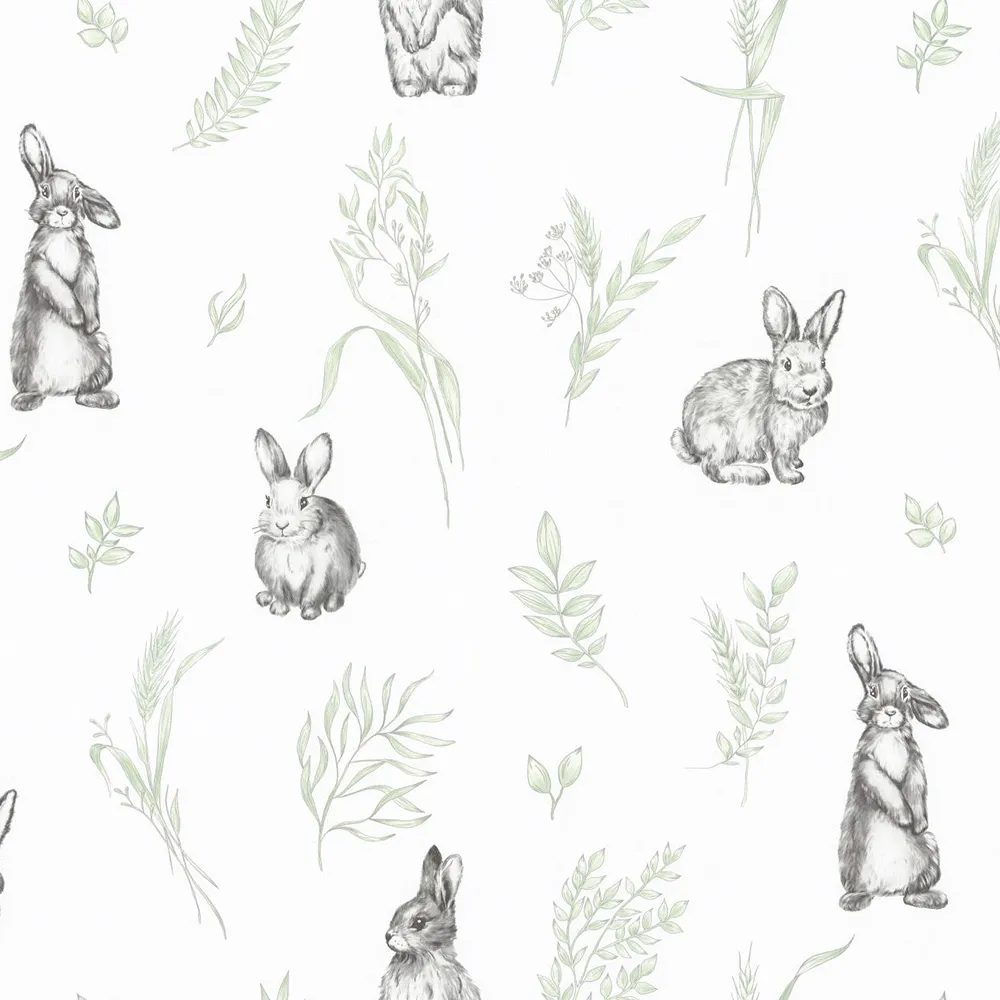 PALITRA - Wallpaper Funny Bunny 3D Model