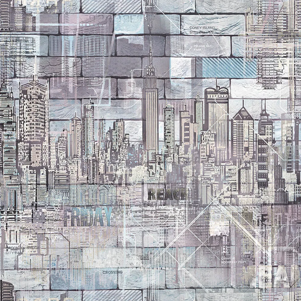 PALITRA - Wallpaper Manhattan 3D Model