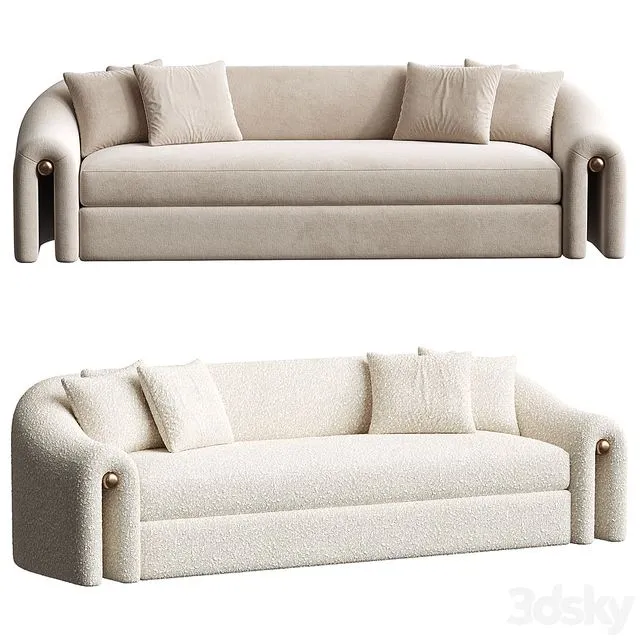 Palla Sofa 3D Model