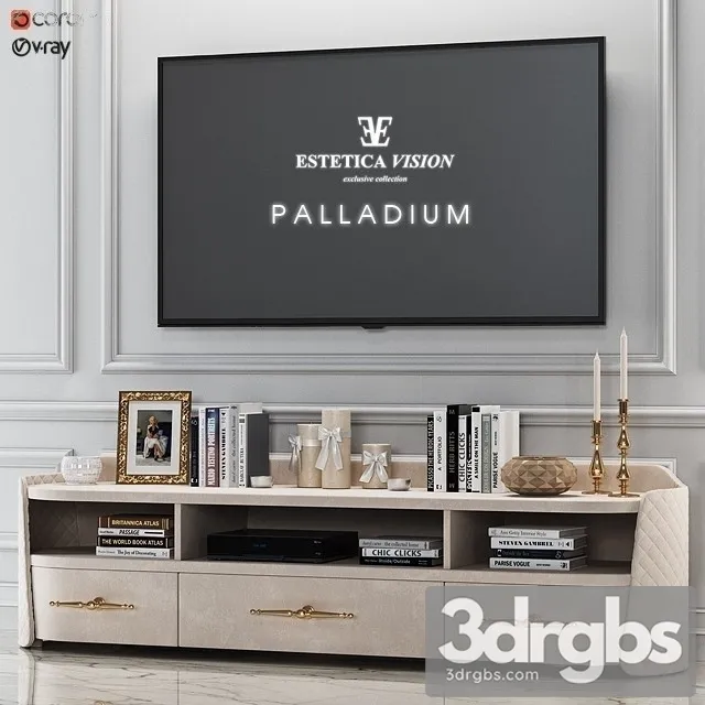 Palladium TV 3D Model Free
