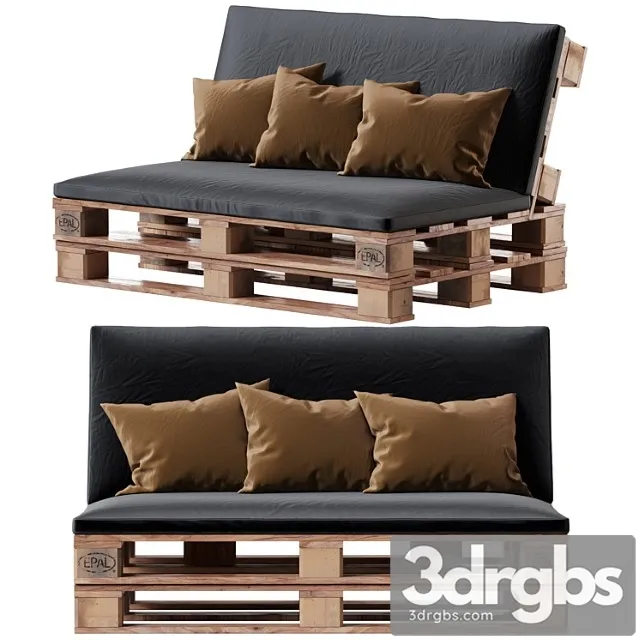 Pallet sofa