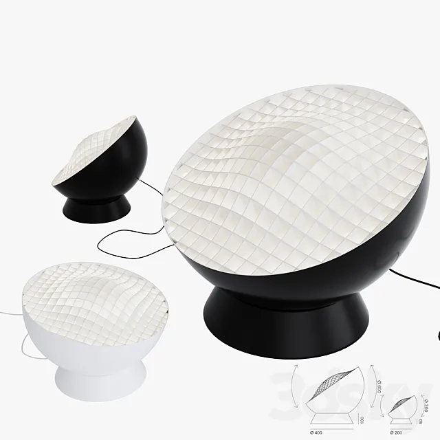 Pallucco Grid table lamp 3DModel
