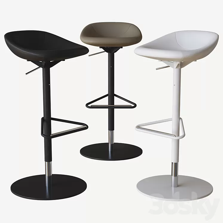 palm stool calligaris 02 3D Model