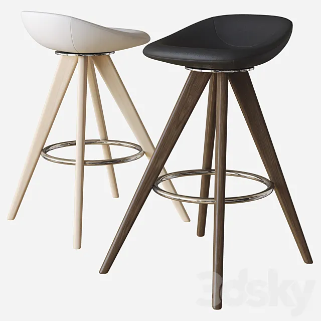 palm stool calligaris 3DModel