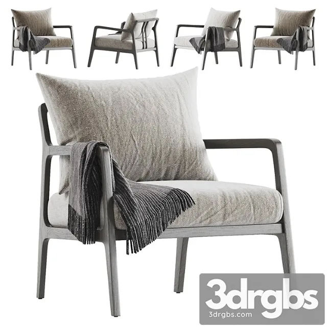 Palma Armchair 2 3D Model Free