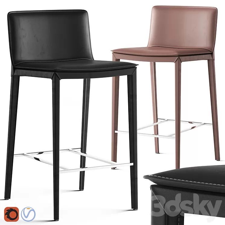 Palma stool 3D Model