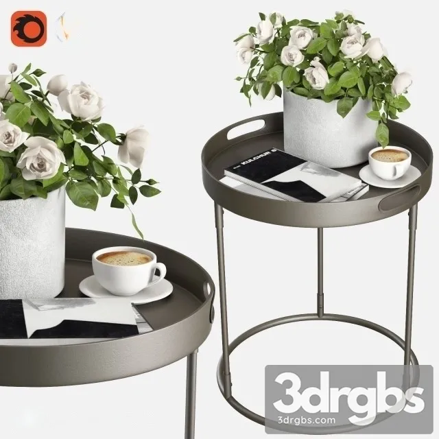 Palmer Tray Table 3D Model Free